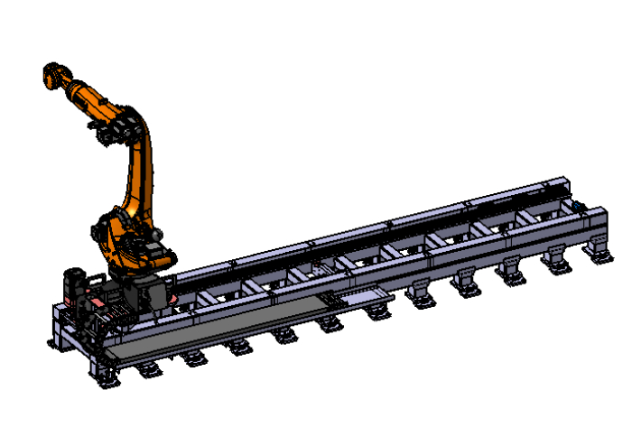 機器人七軸伺服滑臺